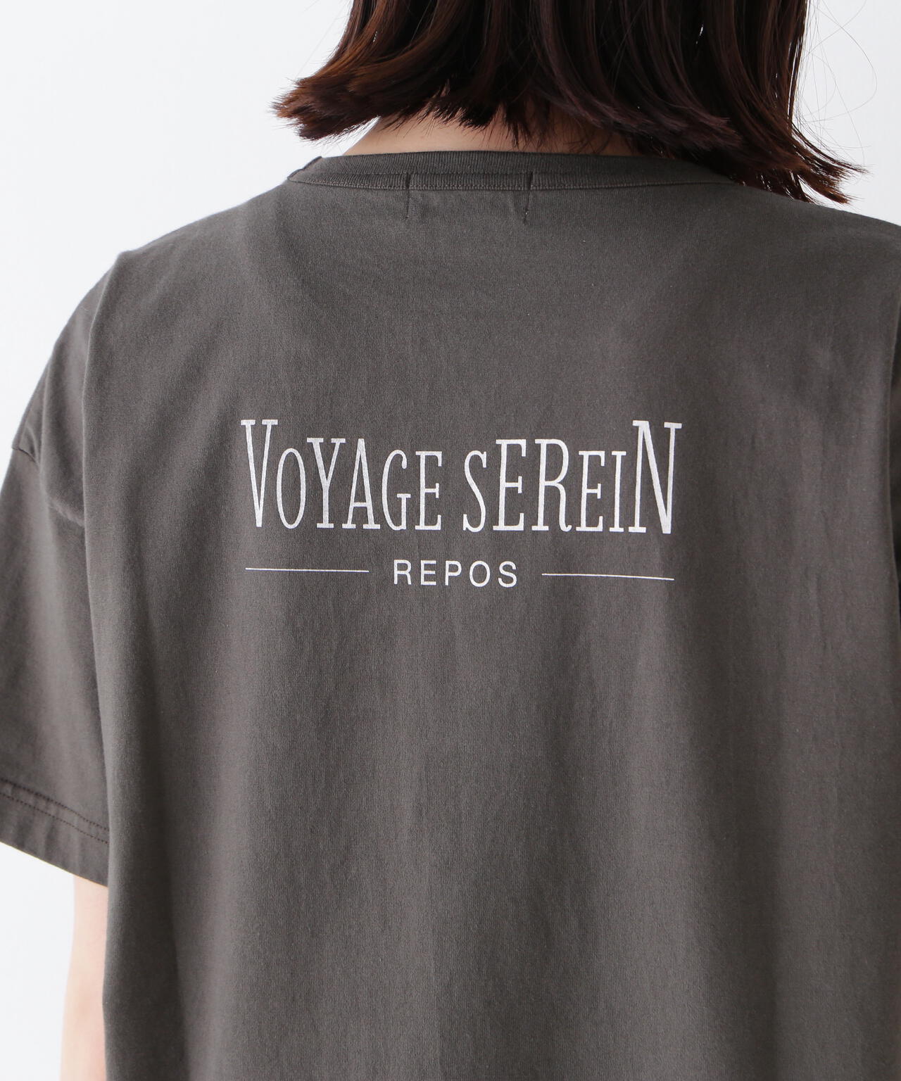 バックロゴポケットTシャツ