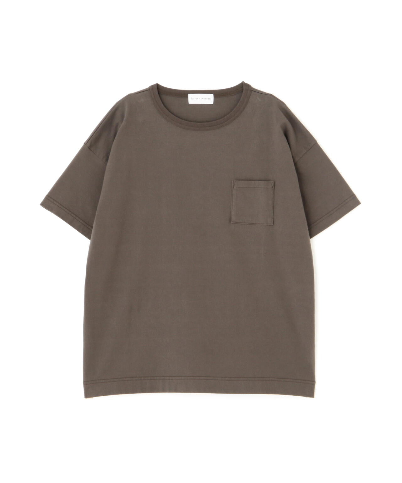 バックロゴポケットTシャツ