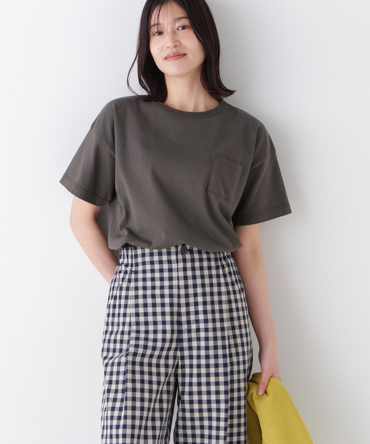 バックロゴポケットTシャツ