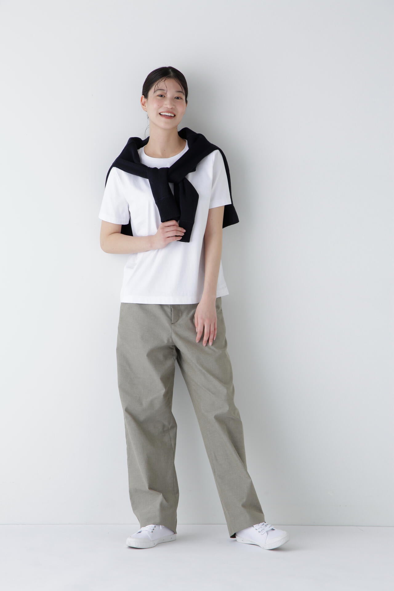 【ウォッシャブル】ミドルゲージギマカーディガン