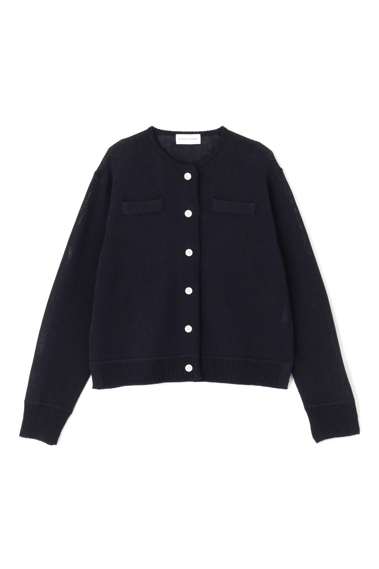 【ウォッシャブル】ミドルゲージギマカーディガン