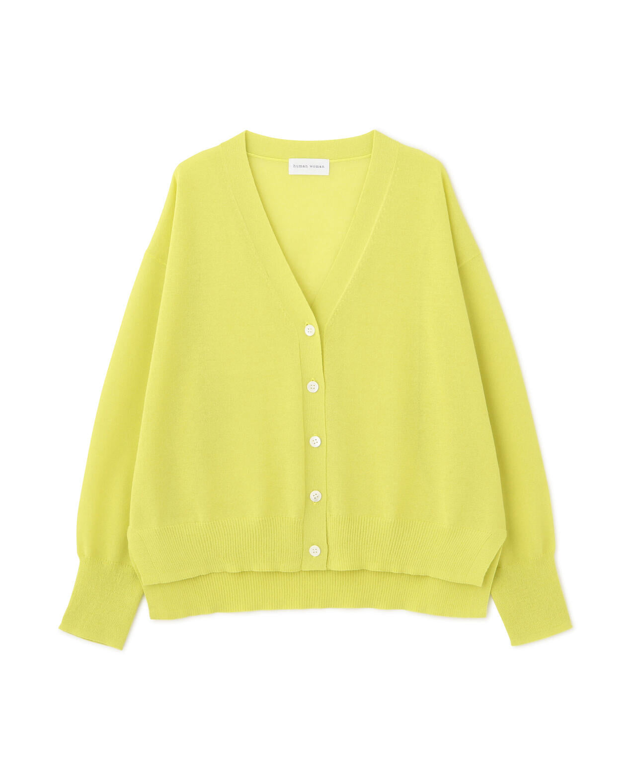 【ウォッシャブル】シアーハイゲージ長袖カーディガン