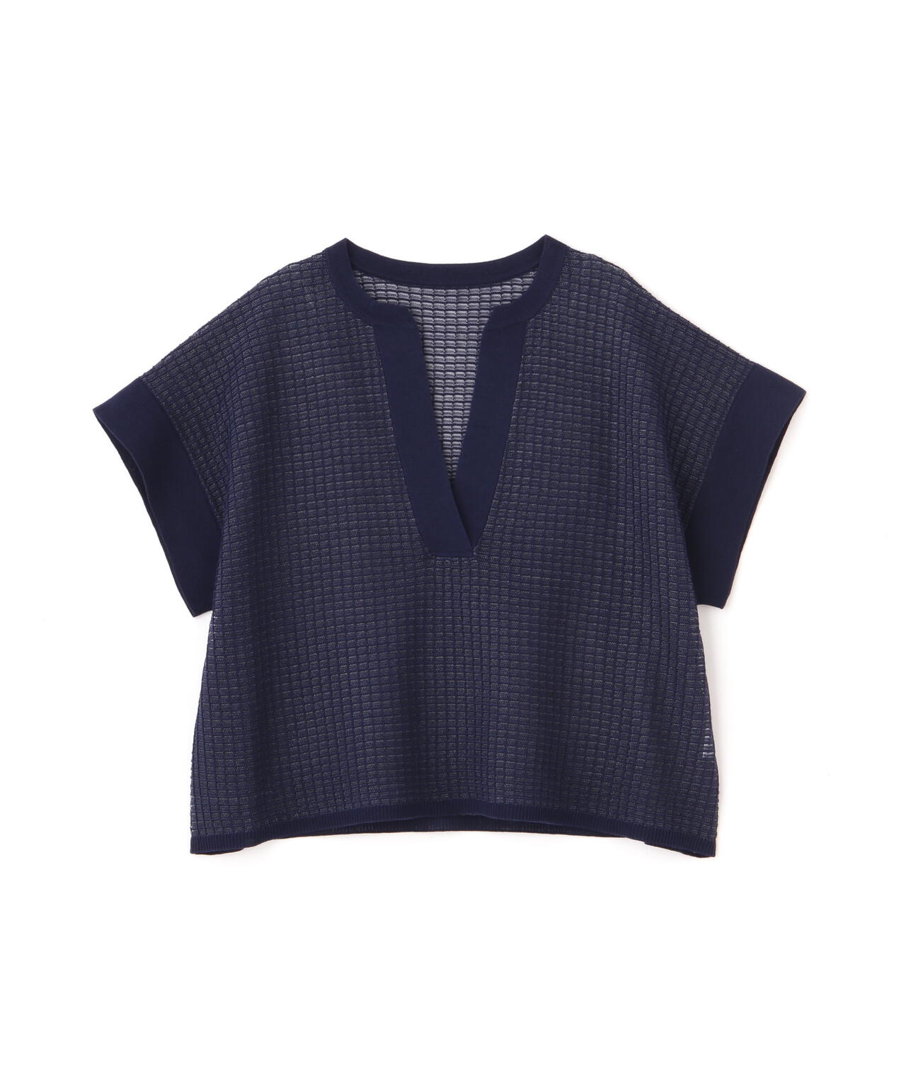【ウォッシャブル】【WEB・一部店舗限定】コットンポリエステルシアーチェックスキッパー