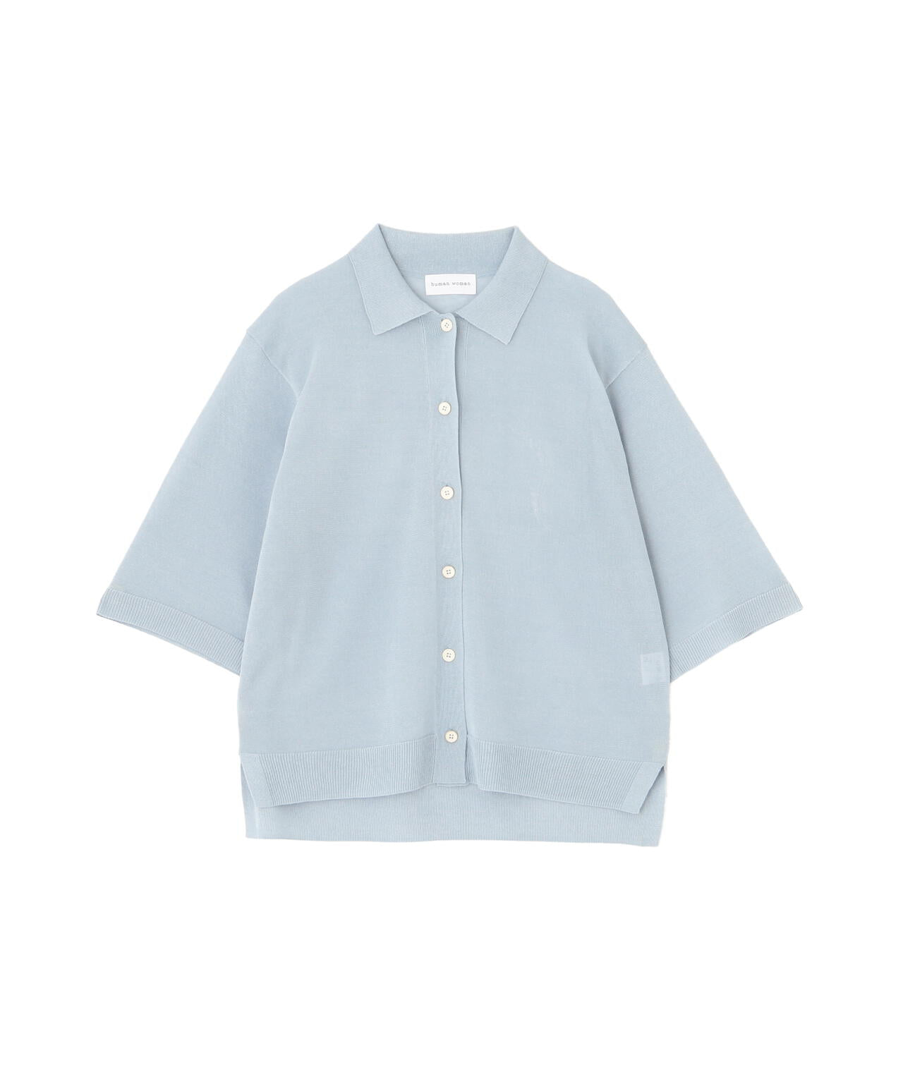 【ウォッシャブル】シアーハイゲージ半袖カーディガン