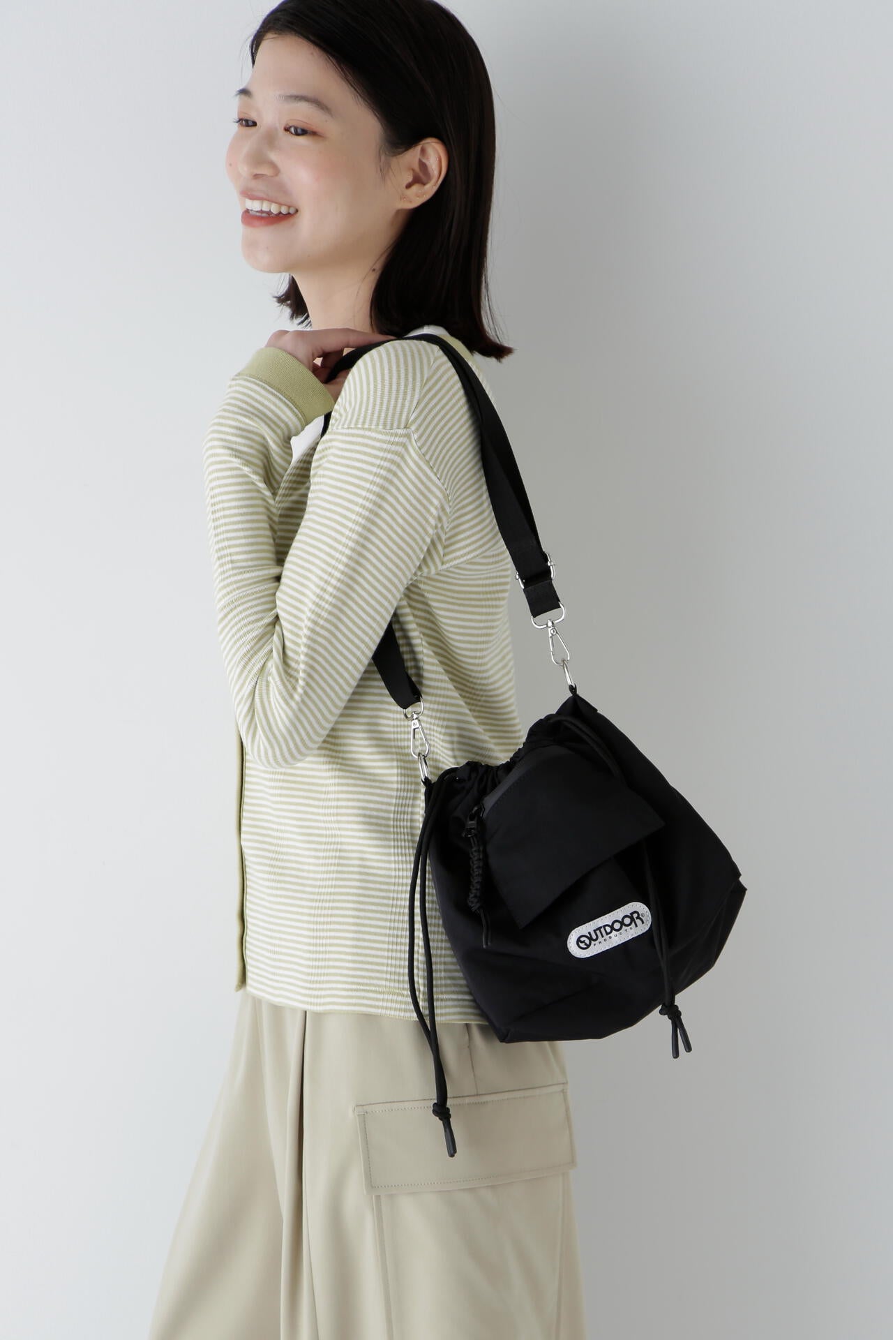 【WEB限定カラー】【OUTDOOR PRODUCTS コラボ】巾着BAG