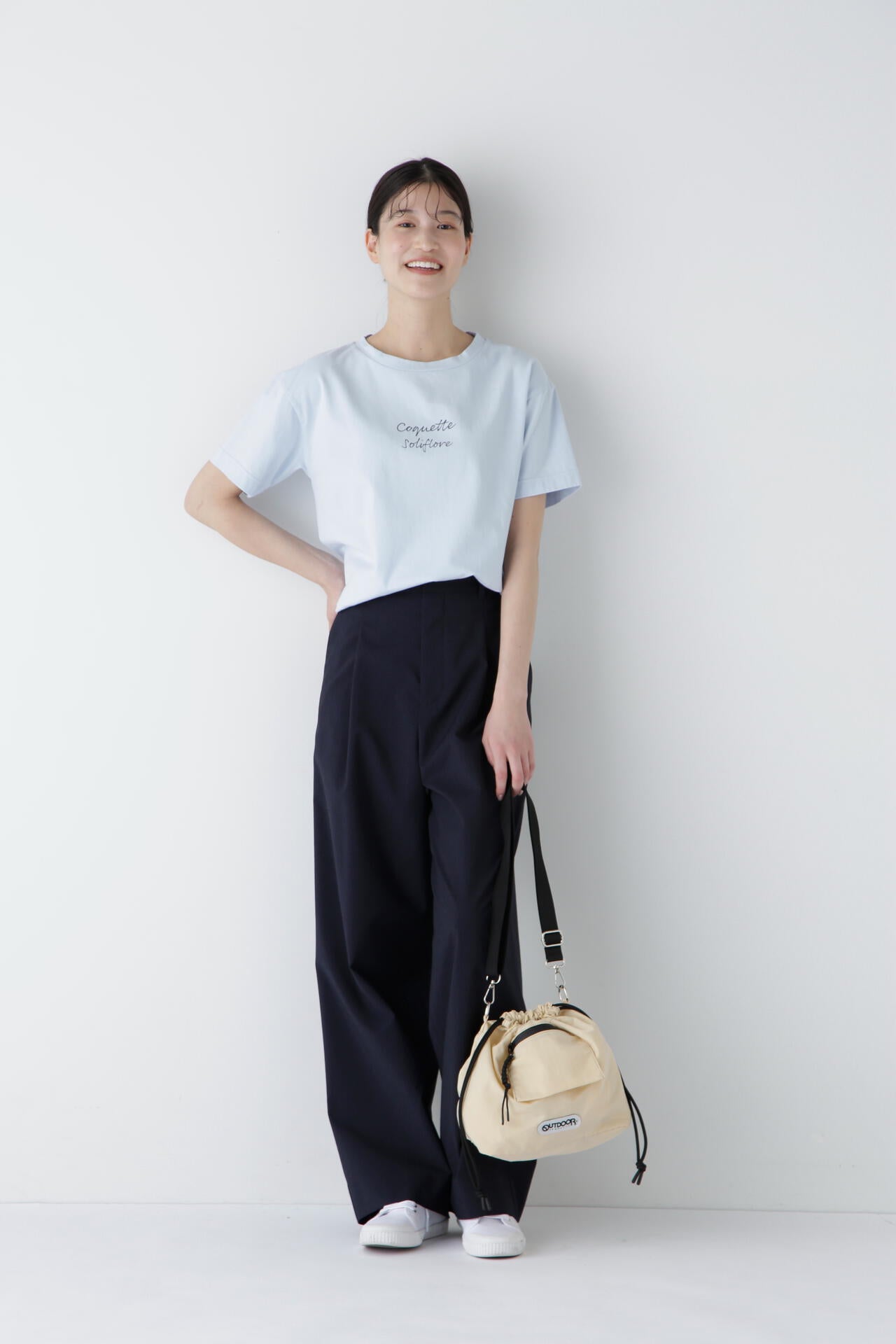 【WEB限定カラー】【OUTDOOR PRODUCTS コラボ】巾着BAG