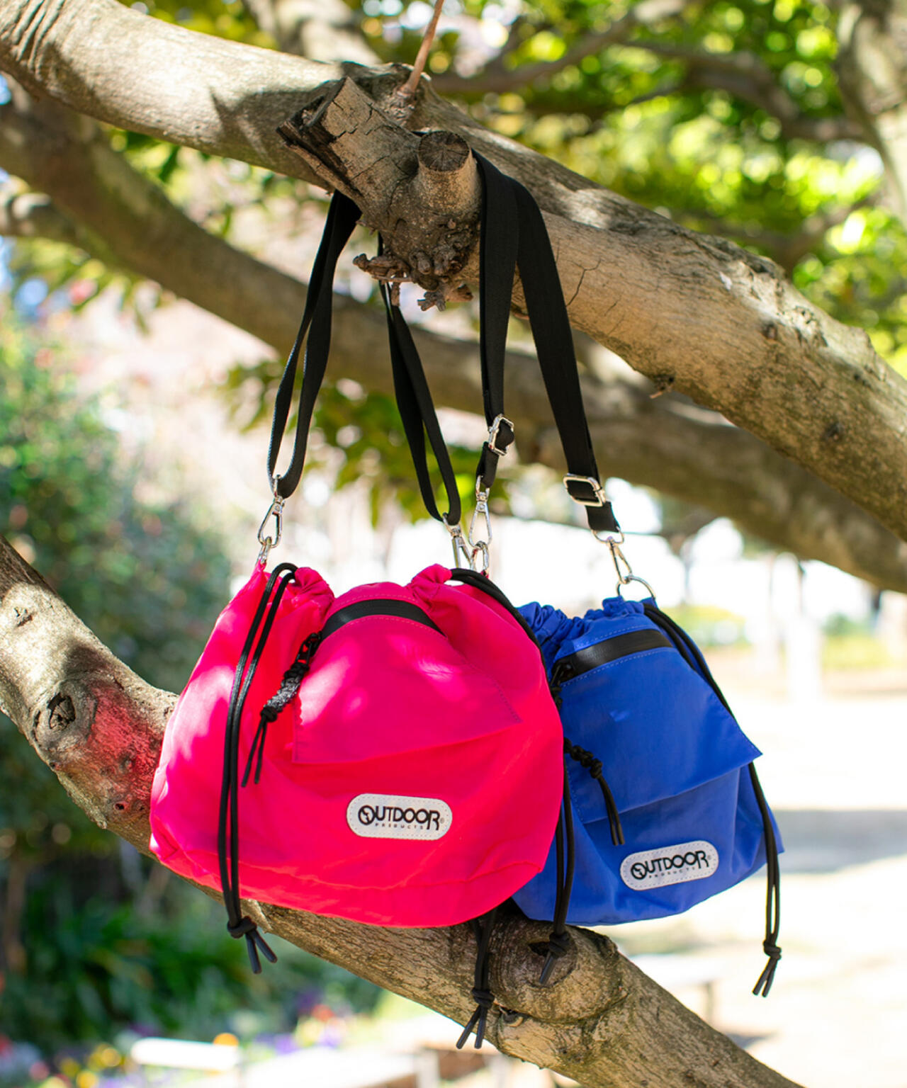 【WEB限定カラー】【OUTDOOR PRODUCTS コラボ】巾着BAG