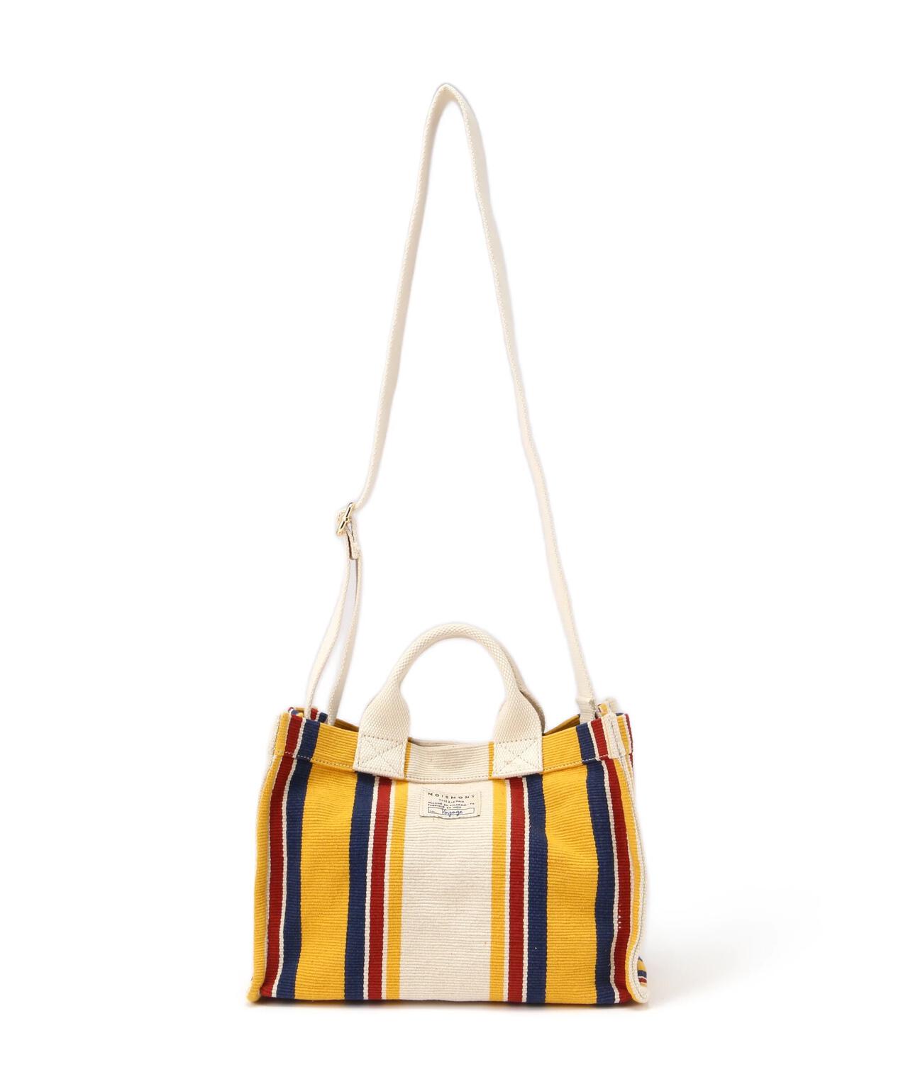 【WEB限定カラー】【MOISMONT】ストライプトートバッグ