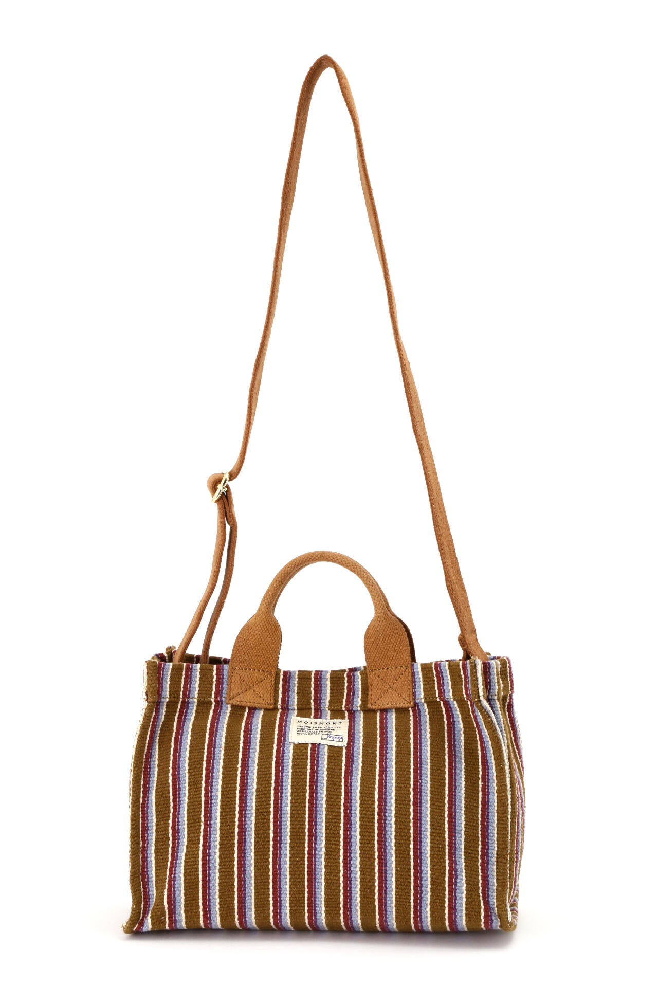 【WEB限定カラー】【MOISMONT】ストライプトートバッグ