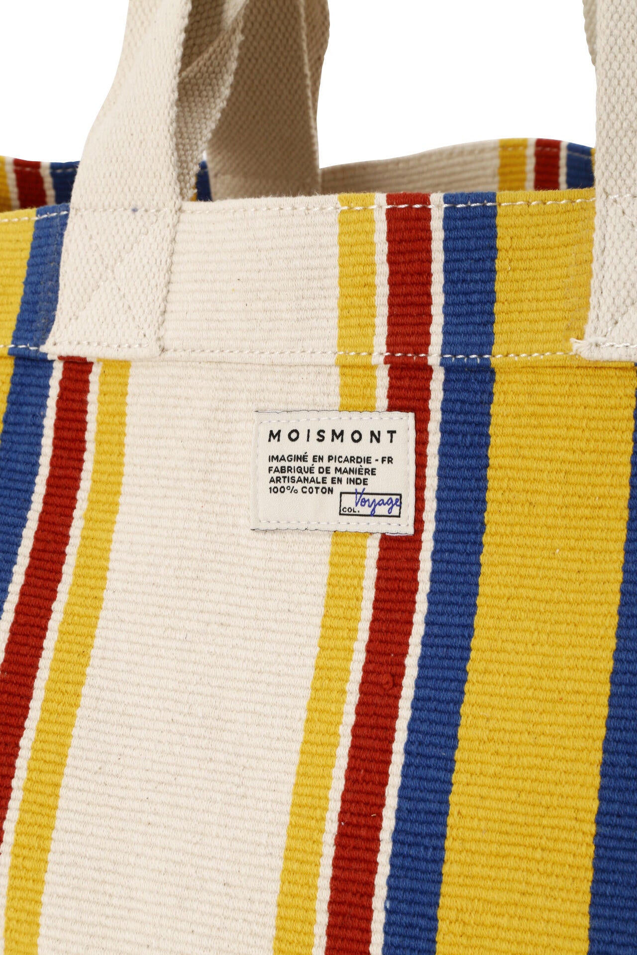 【WEB限定】【MOISMONT】ストライプハンドバッグ
