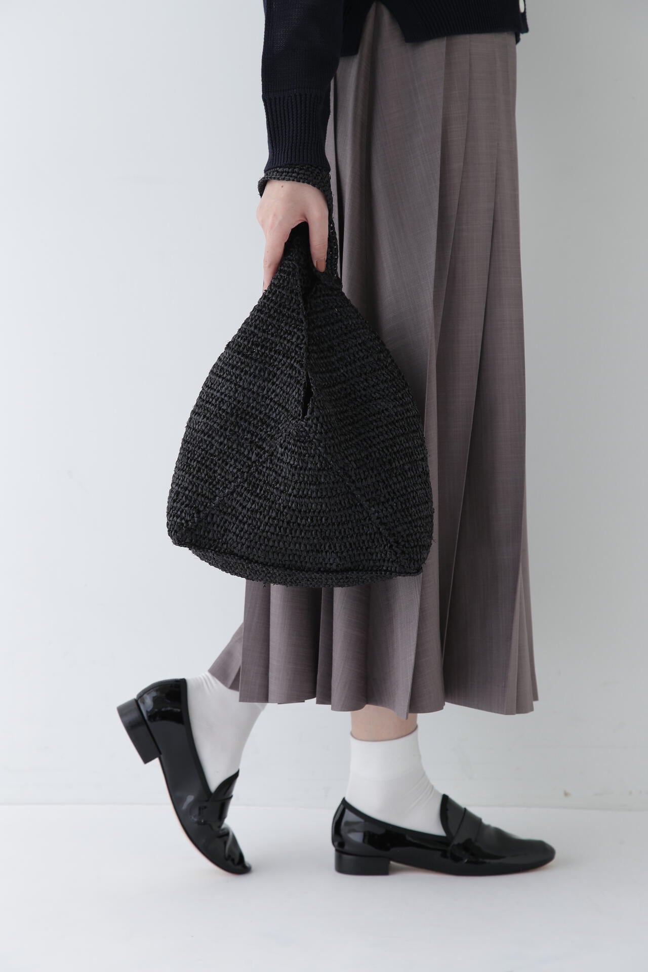 【toca】ラフィアバッグ