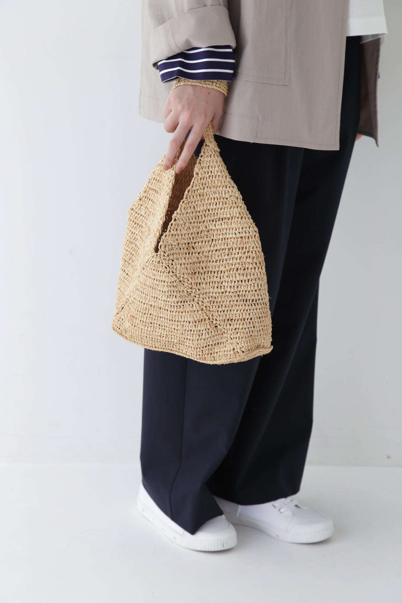 【toca】ラフィアバッグ