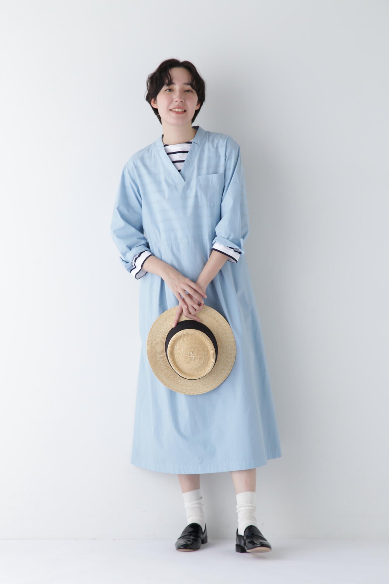 【p cnq】ストローハット