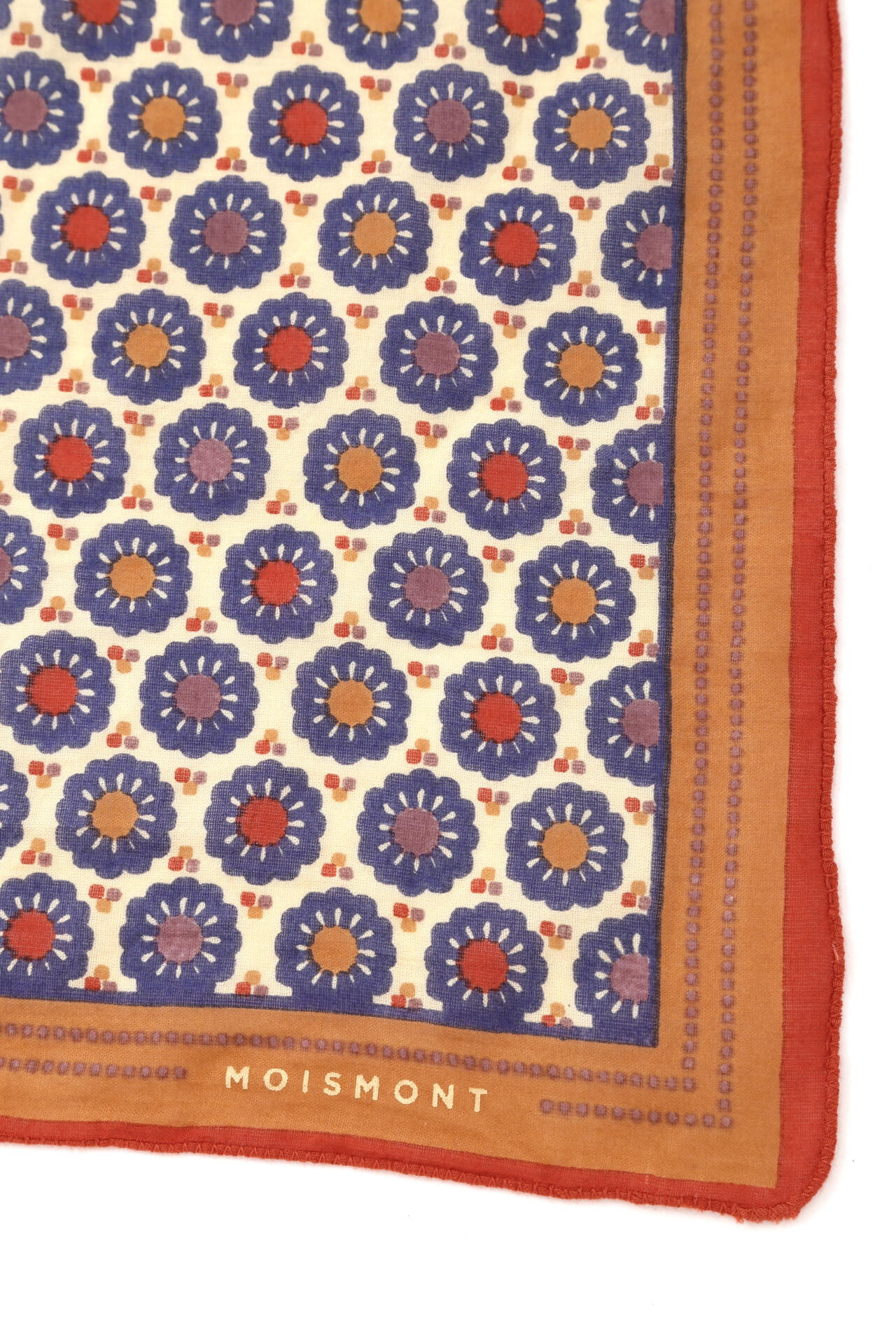 【MOISMONT】フラワープリントスカーフ