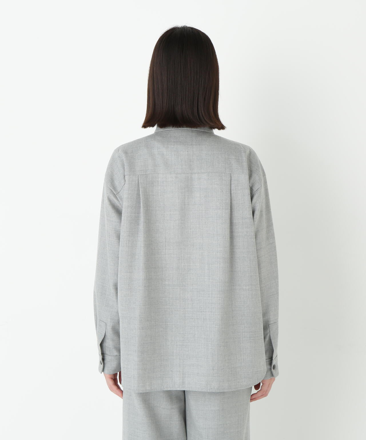 ライトフラノウォッシャブルシャツ