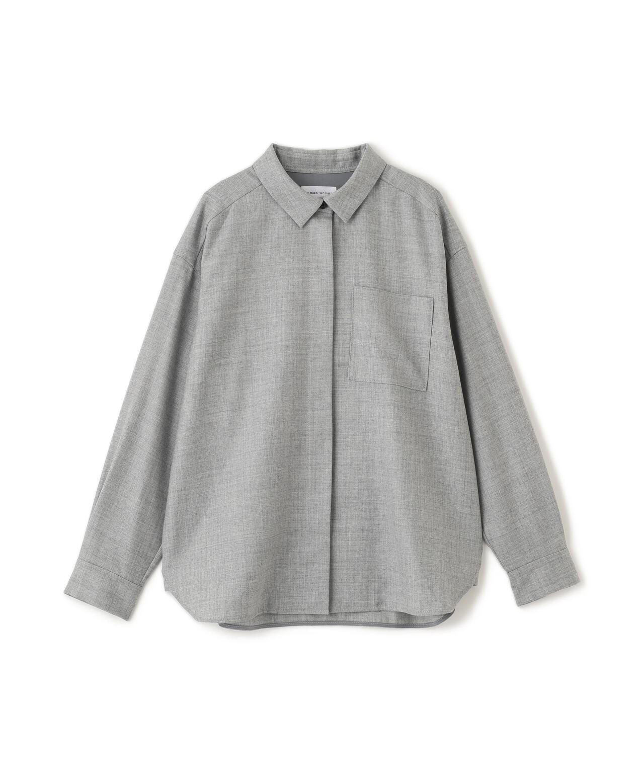 ライトフラノウォッシャブルシャツ