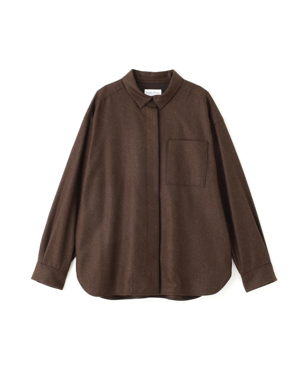 ライトフラノウォッシャブルシャツ