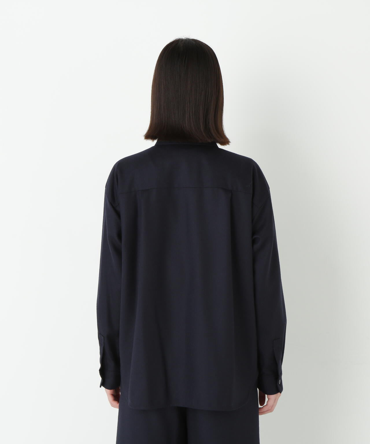 ライトフラノウォッシャブルシャツ