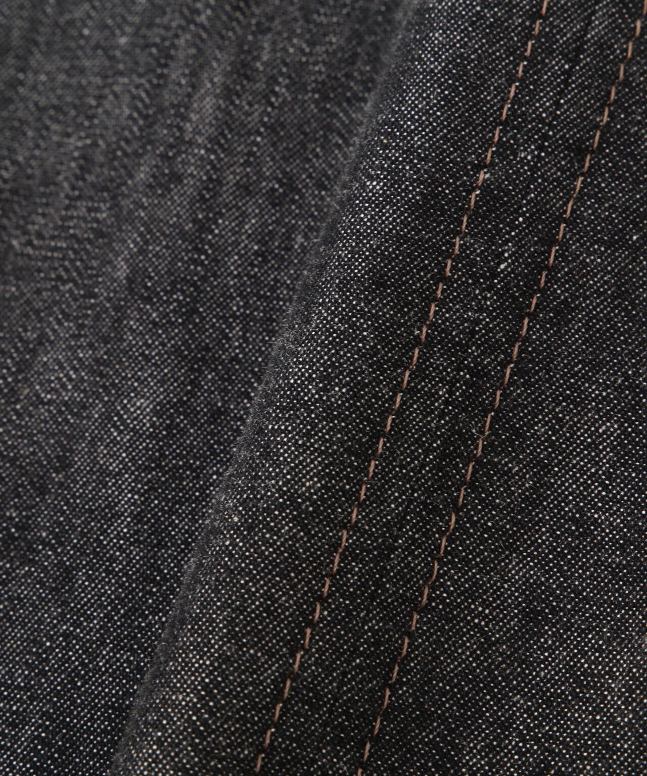 ライトオンスデニムボートネックブラウス