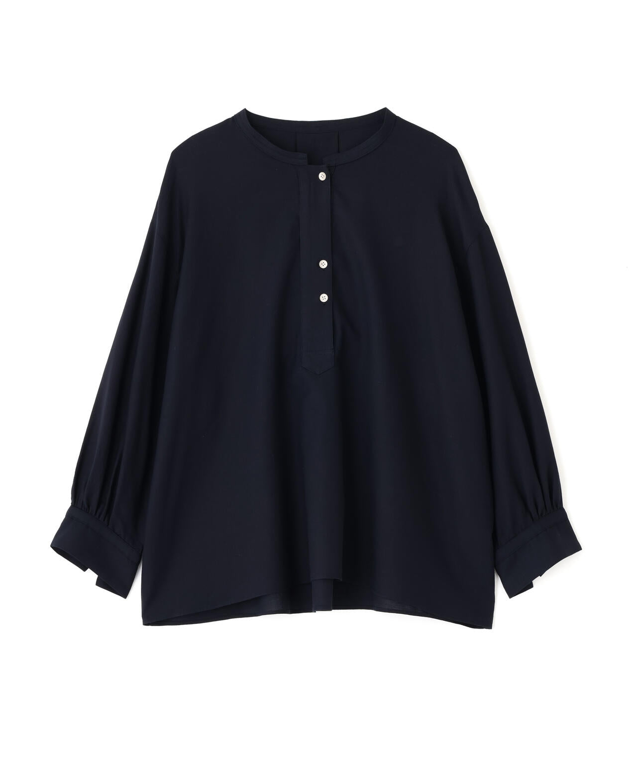 綿シルクスキッパーブラウス