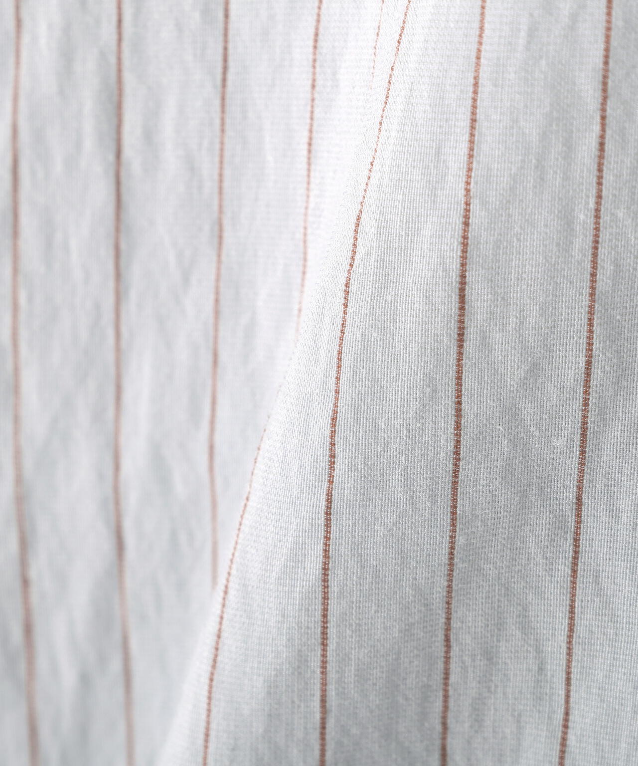 シアストライプブラウス