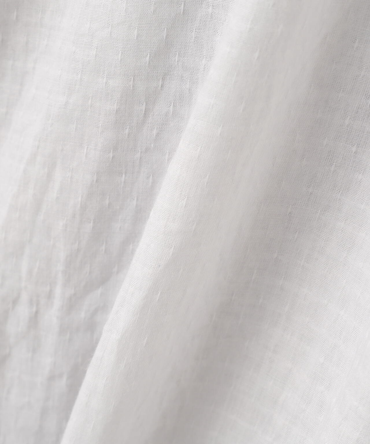 ダイヤドットギャザーブラウス