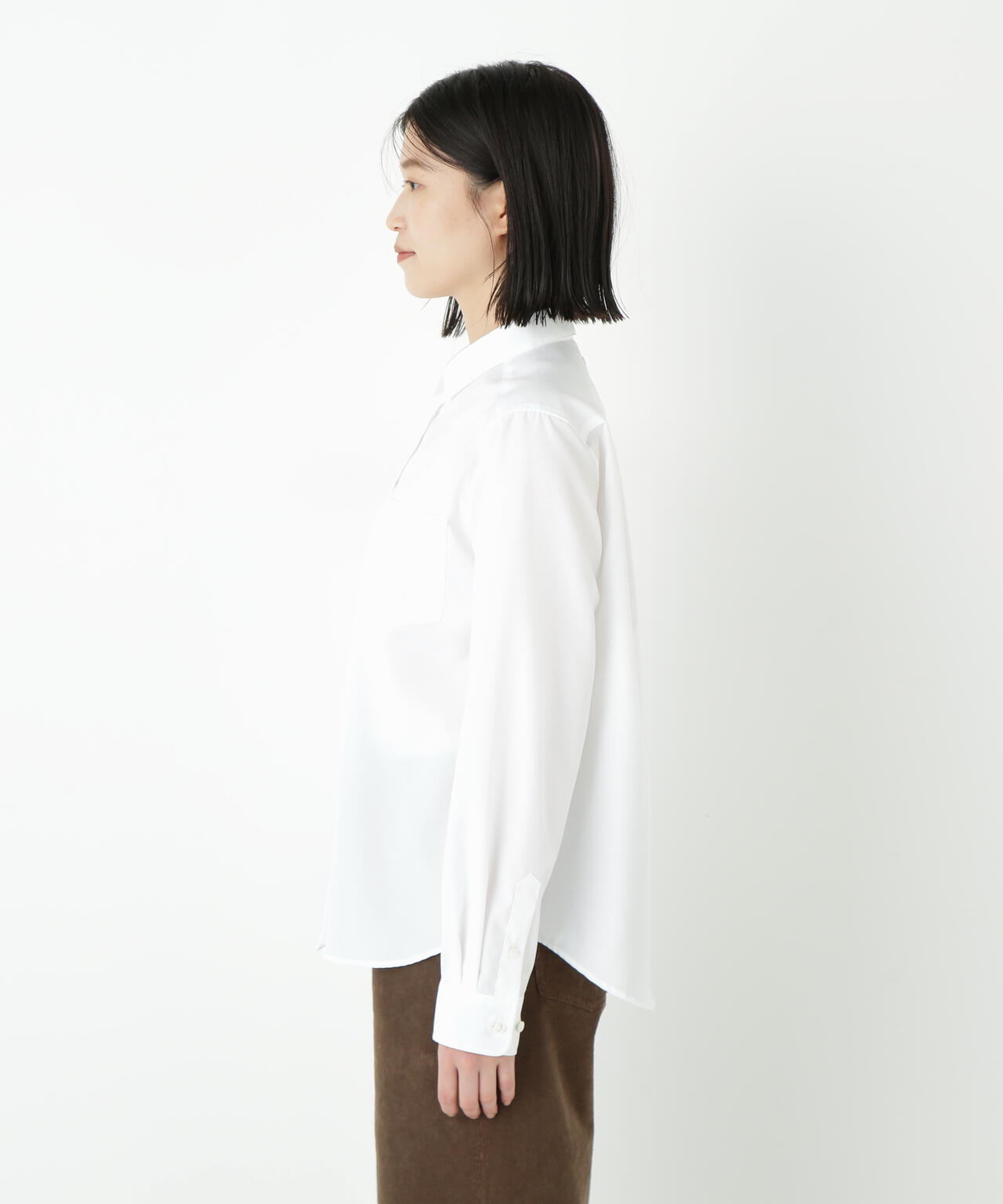 ベーシックカラーシャツ