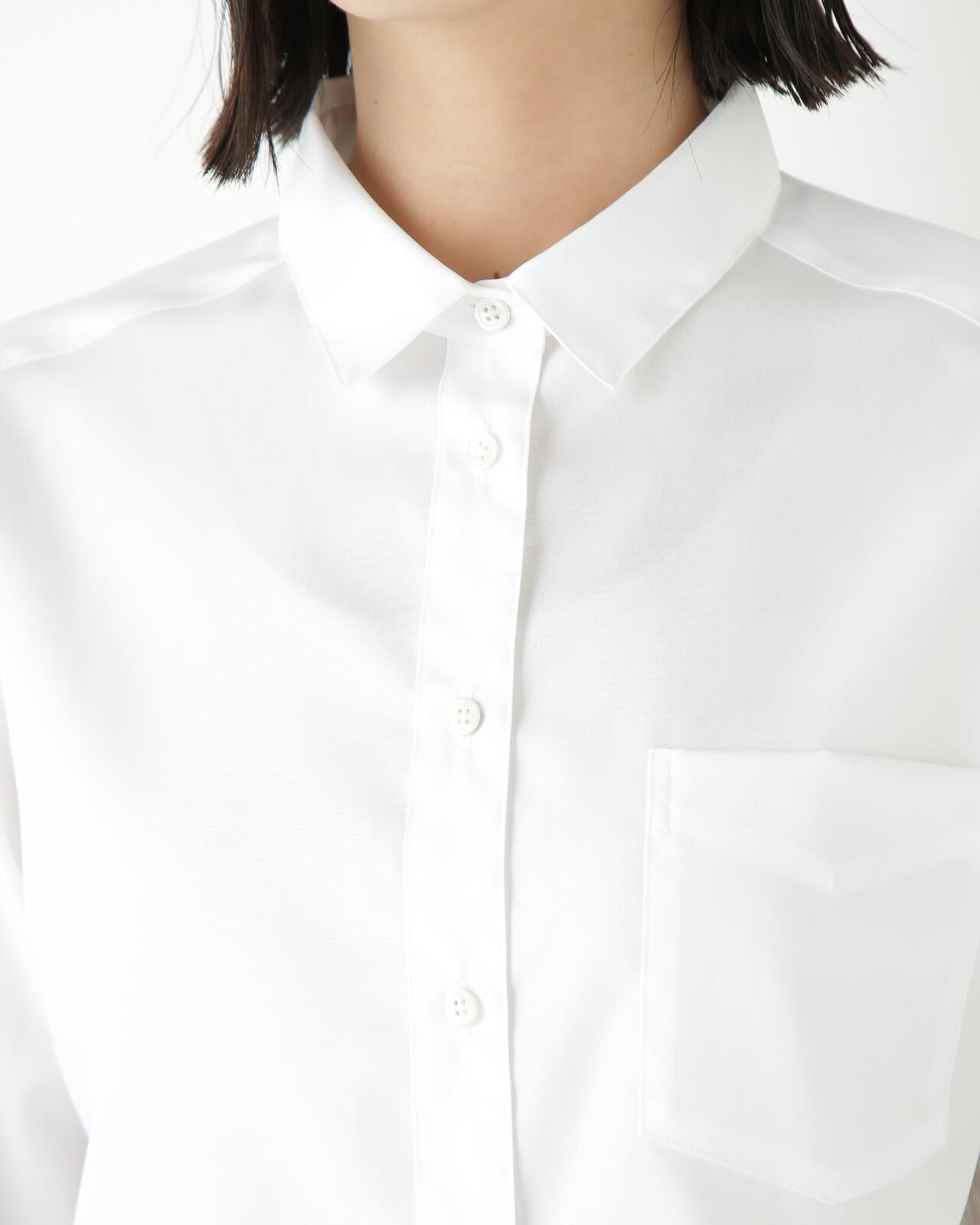 ベーシックカラーシャツ