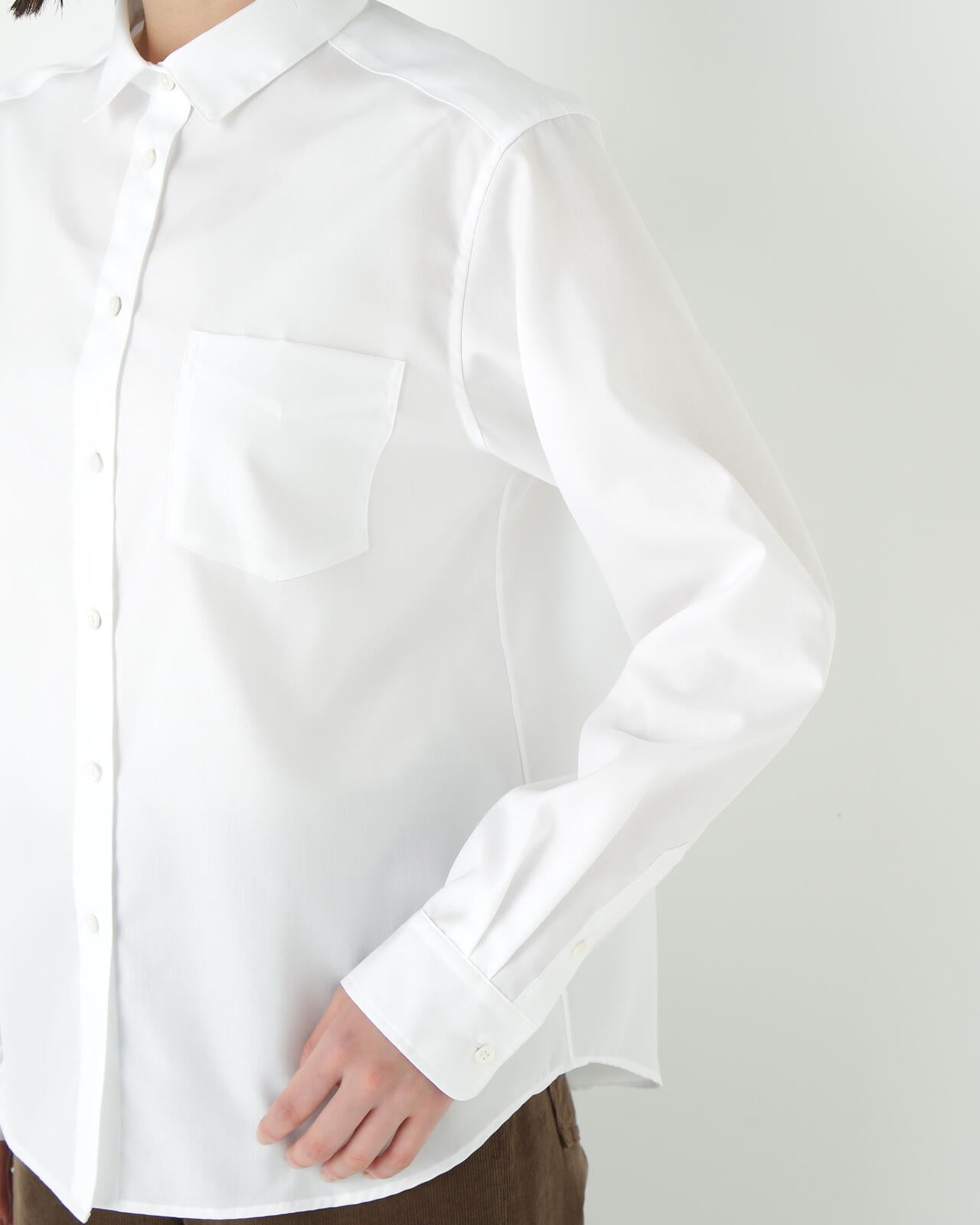 ベーシックカラーシャツ