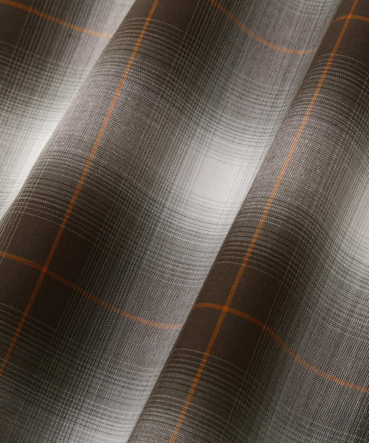 オンブレーチェックオーバーシャツ