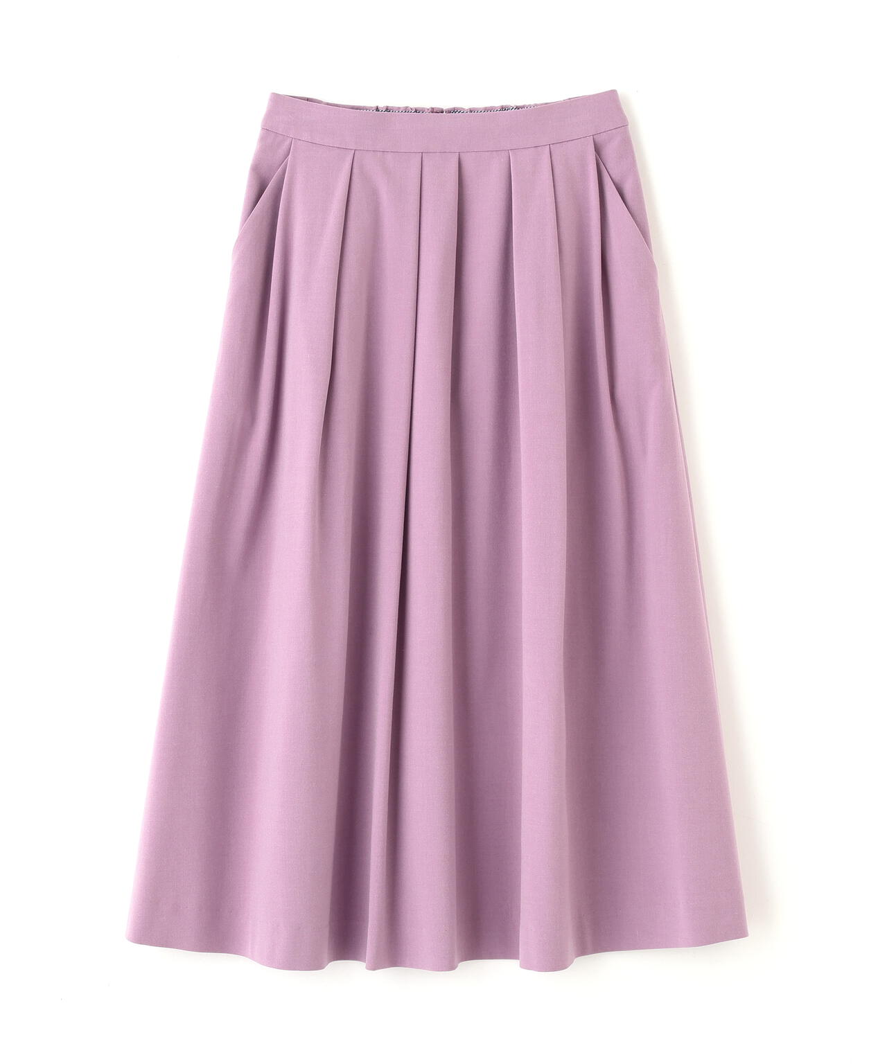 ランダムタックフレアースカート