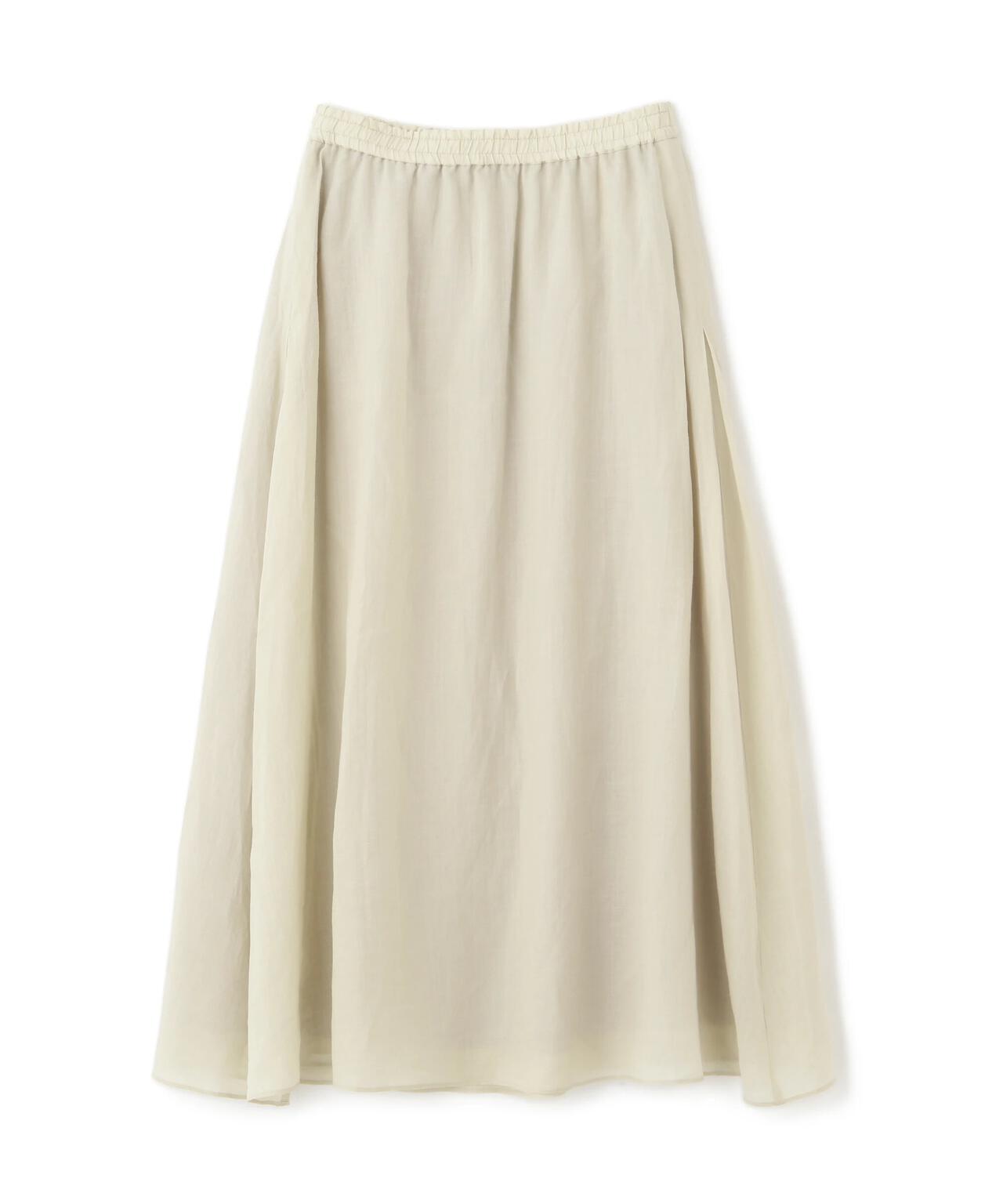 ラミーサイドボックスタックギャザースカート