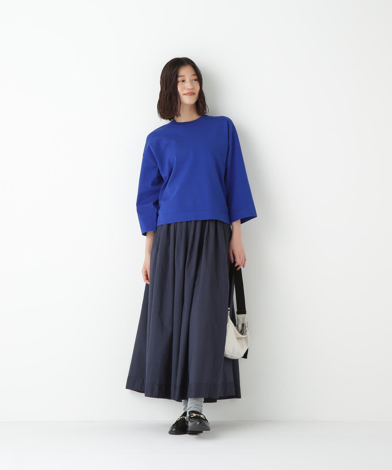 コットンローンギャザースカート