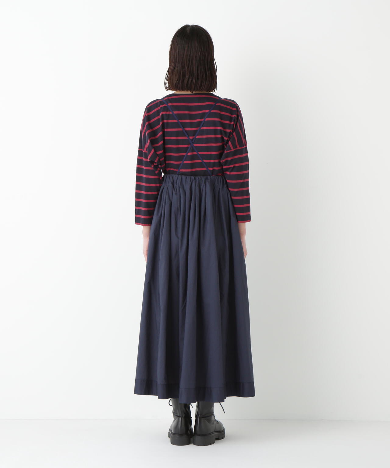 コットンローンギャザースカート