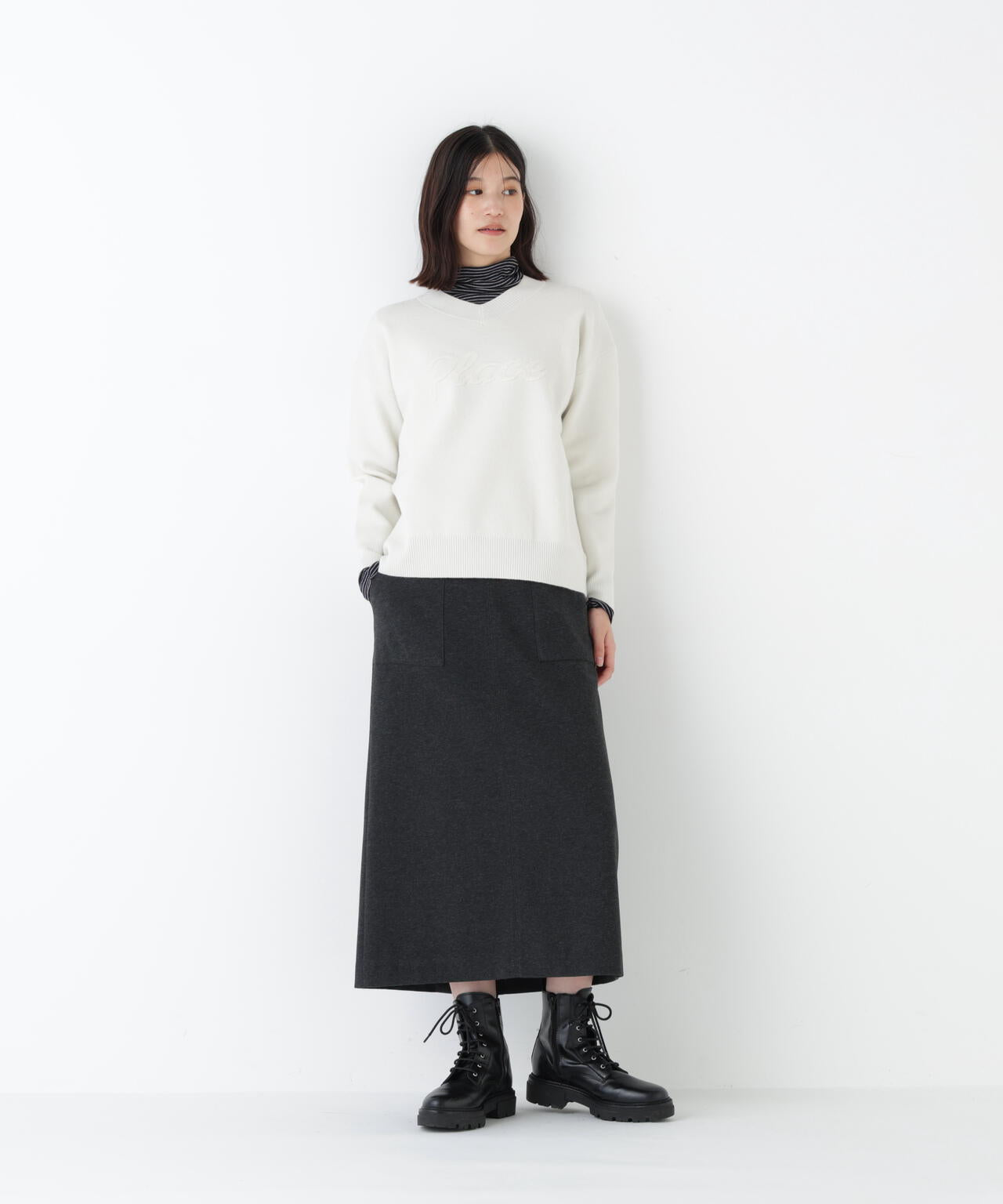 ニードルパンチスカート
