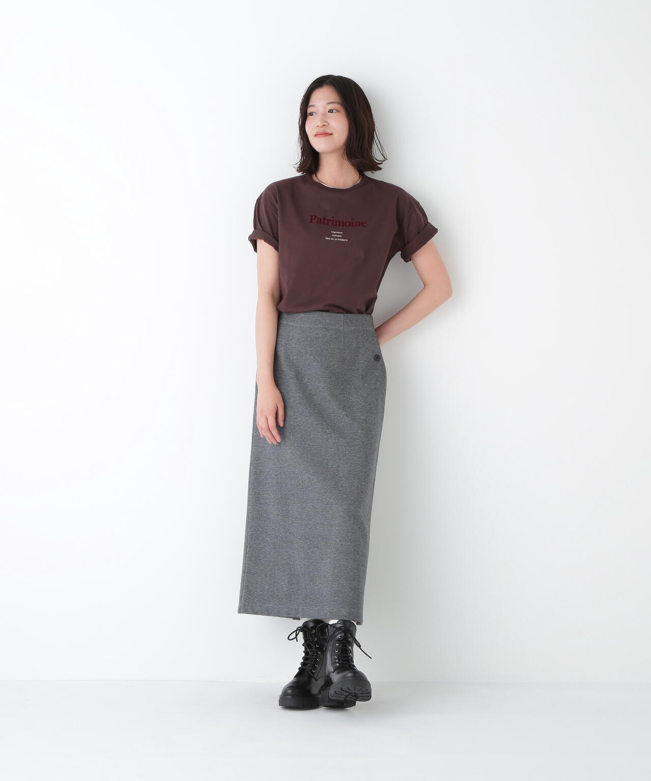 ダンボールIラインスカート