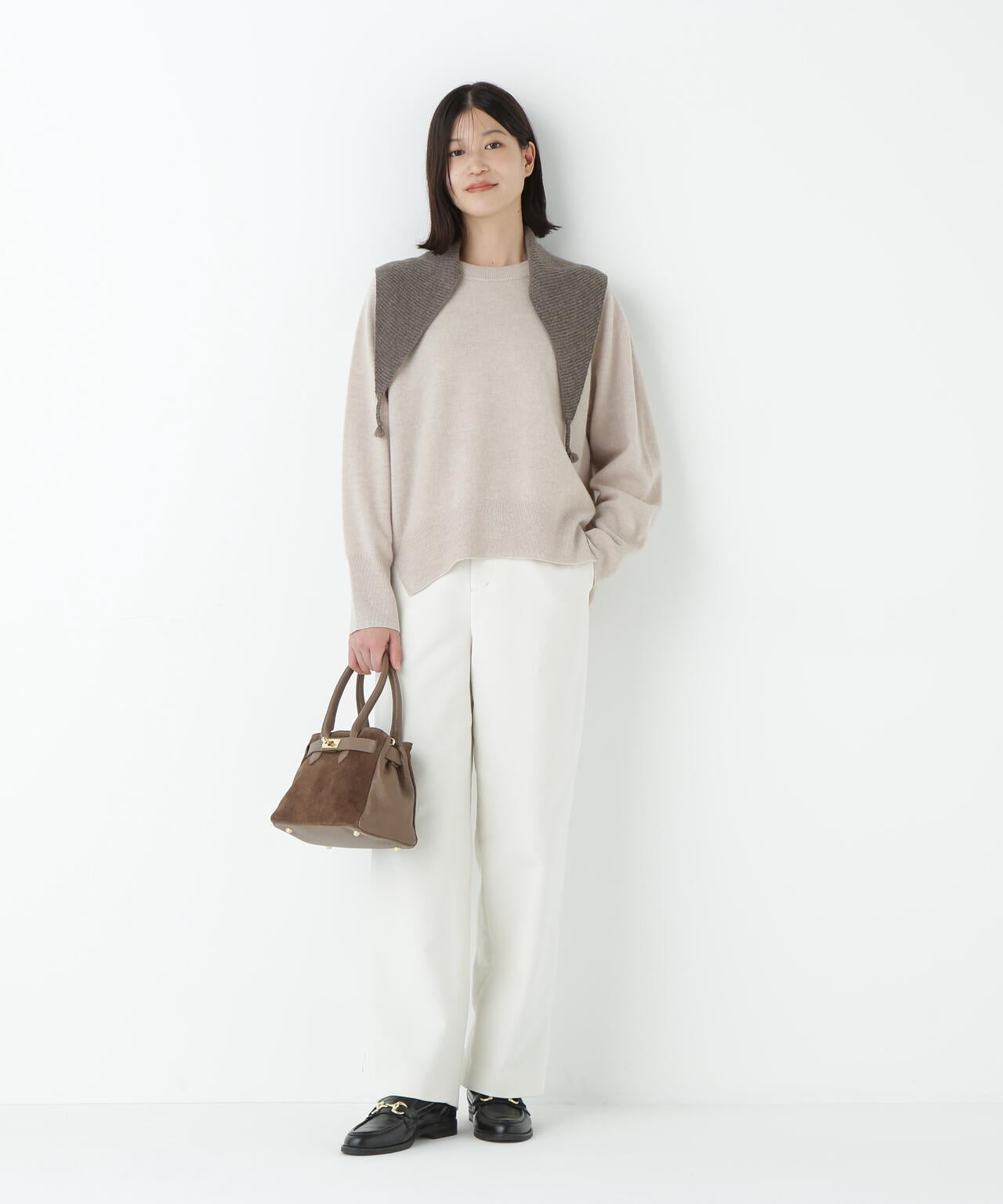 ≪マルチサイズ展開≫リクライドクロスセミワイドパンツ