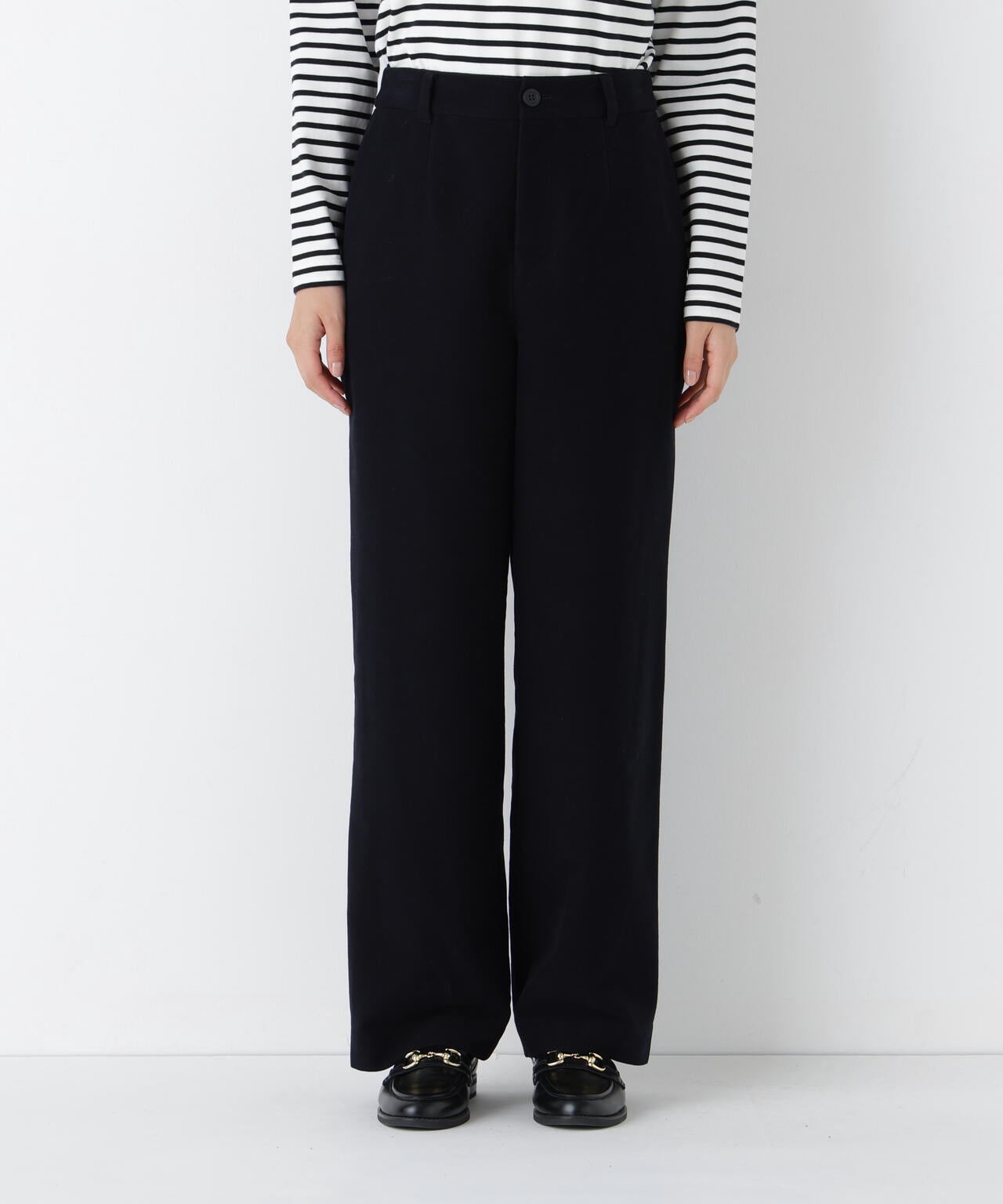 ≪マルチサイズ展開≫リクライドクロスセミワイドパンツ