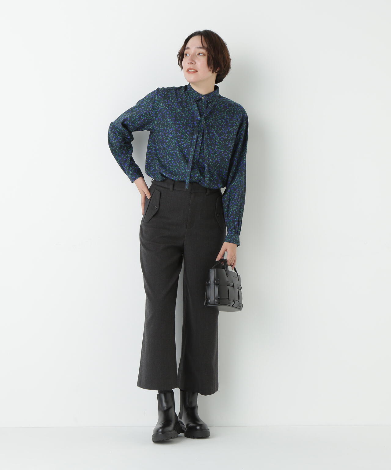 ≪マルチサイズ展開≫TOPツイルガウチョパンツ