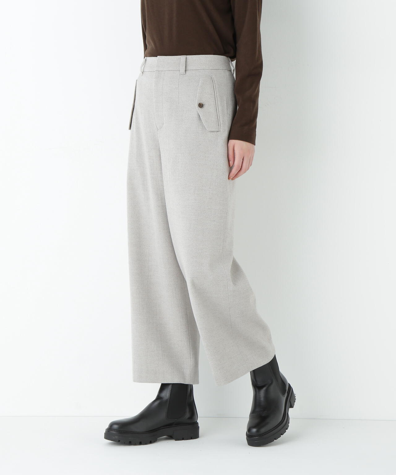 ≪マルチサイズ展開≫TOPツイルガウチョパンツ