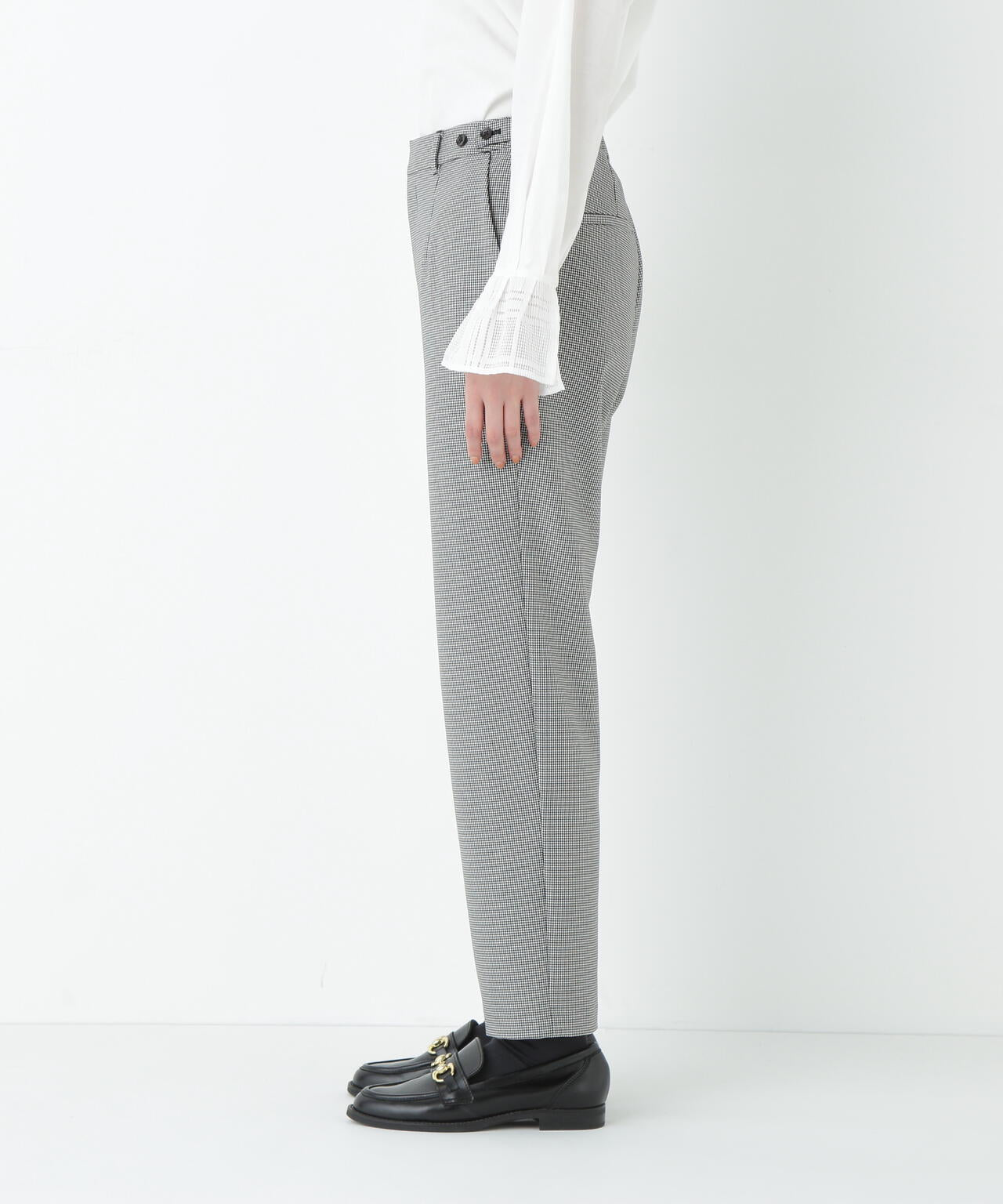 ≪ウォーム素材≫裏起毛ストレートパンツ