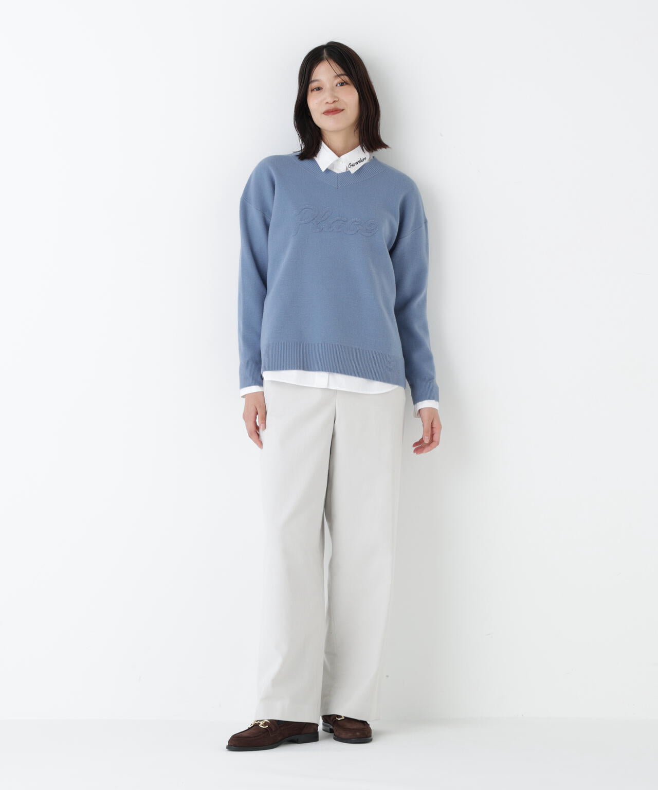≪マルチサイズ / 洗える≫ストレッチエアリードットコードパンツ