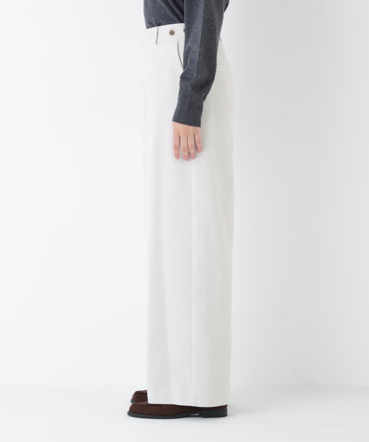 ≪マルチサイズ / 洗える≫ストレッチエアリードットコードパンツ