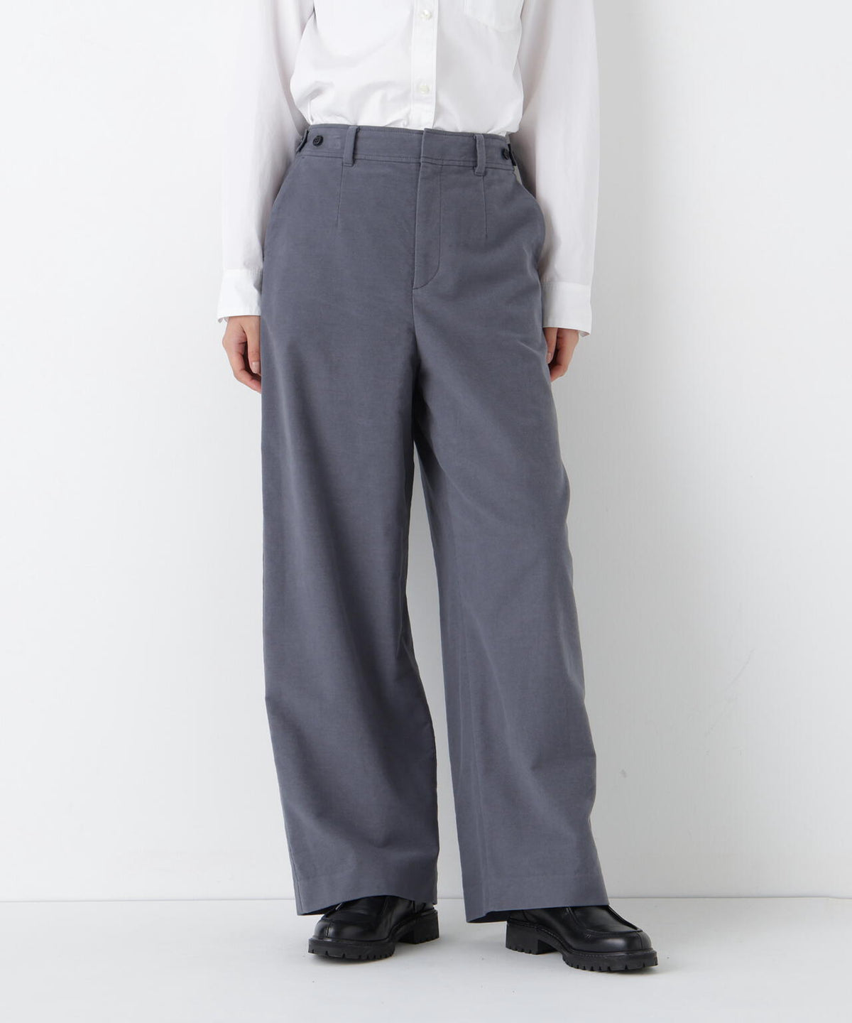 ≪マルチサイズ / 洗える≫ストレッチエアリードットコードパンツ
