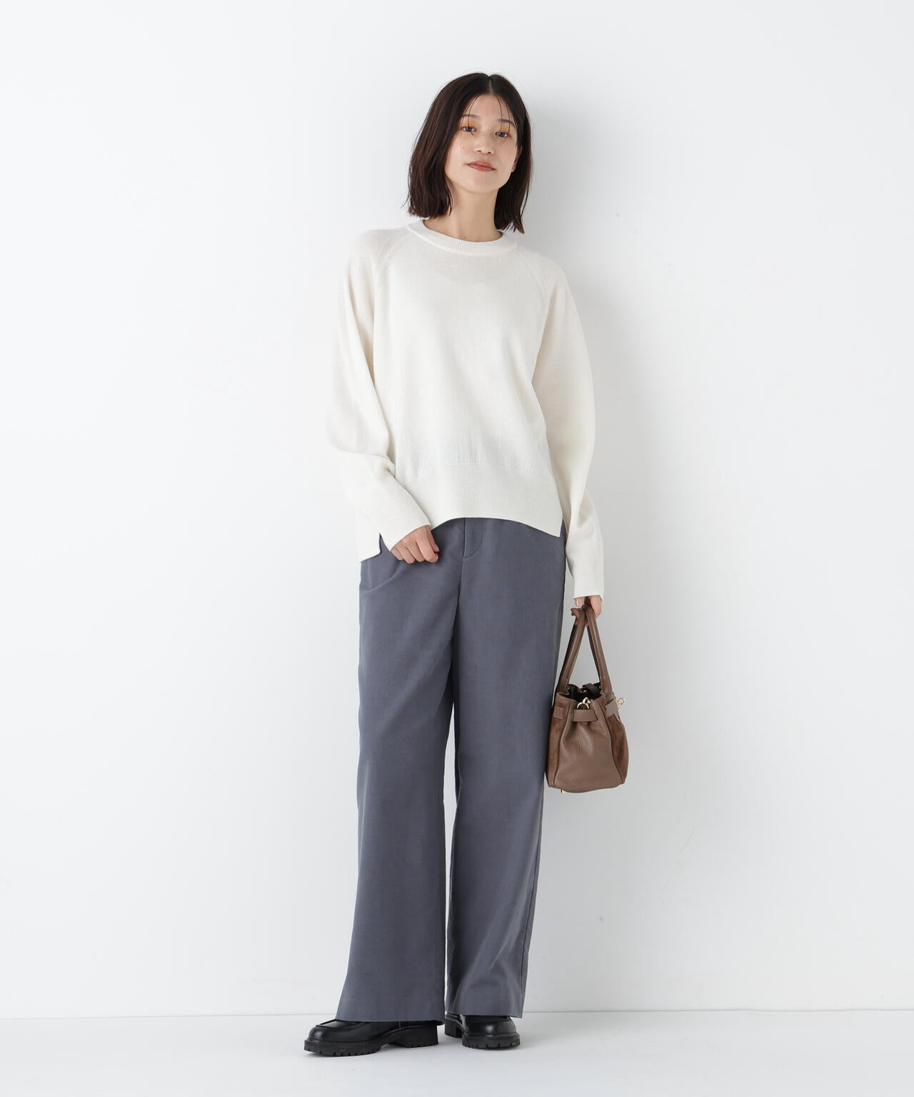 ≪マルチサイズ / 洗える≫ストレッチエアリードットコードパンツ