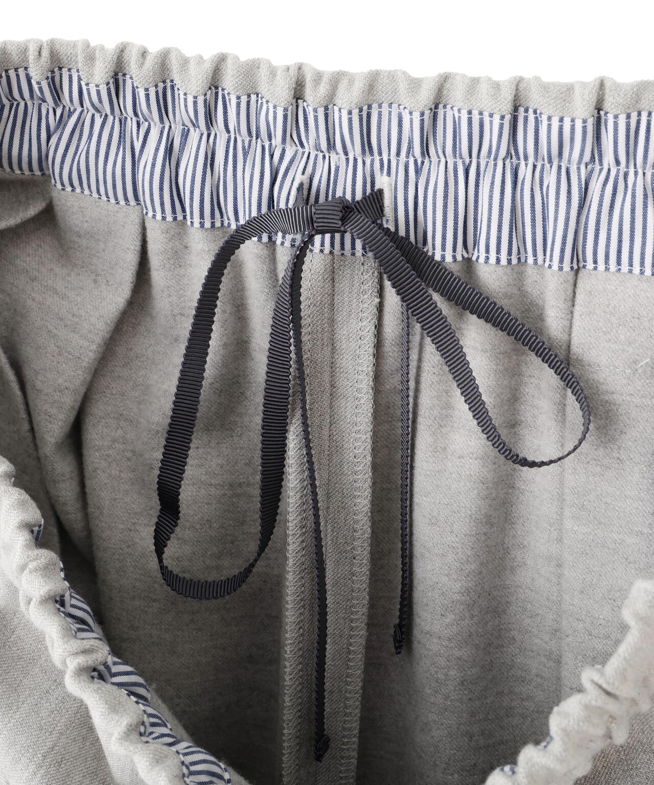 ≪ウォーム素材 / 洗える≫裏起毛イージーワイドパンツ