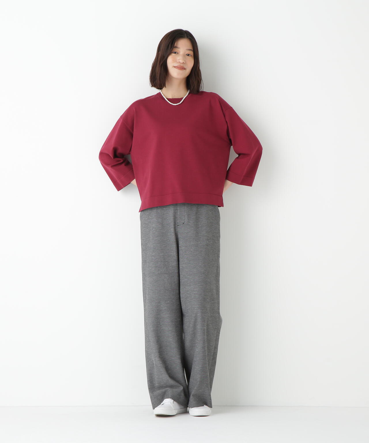 シェルタリングドライオックスセミワイドパンツ