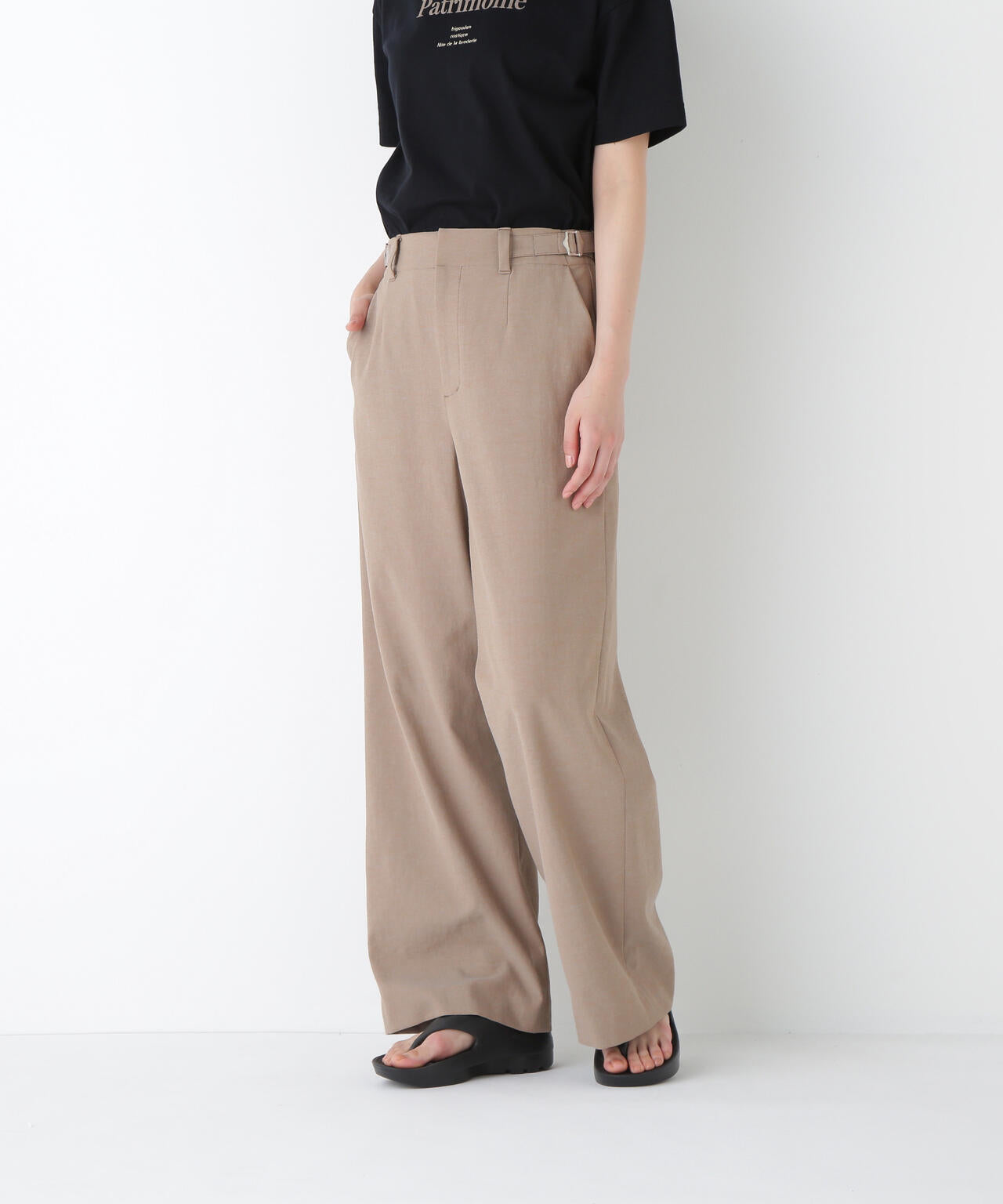 シェルタリングドライオックスセミワイドパンツ