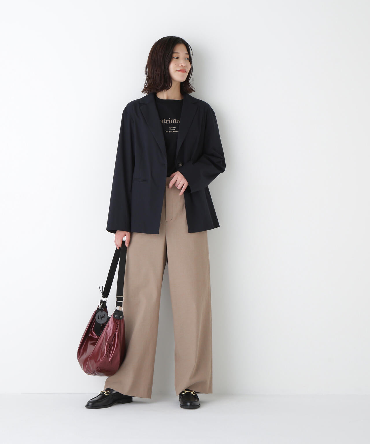 シェルタリングドライオックスセミワイドパンツ