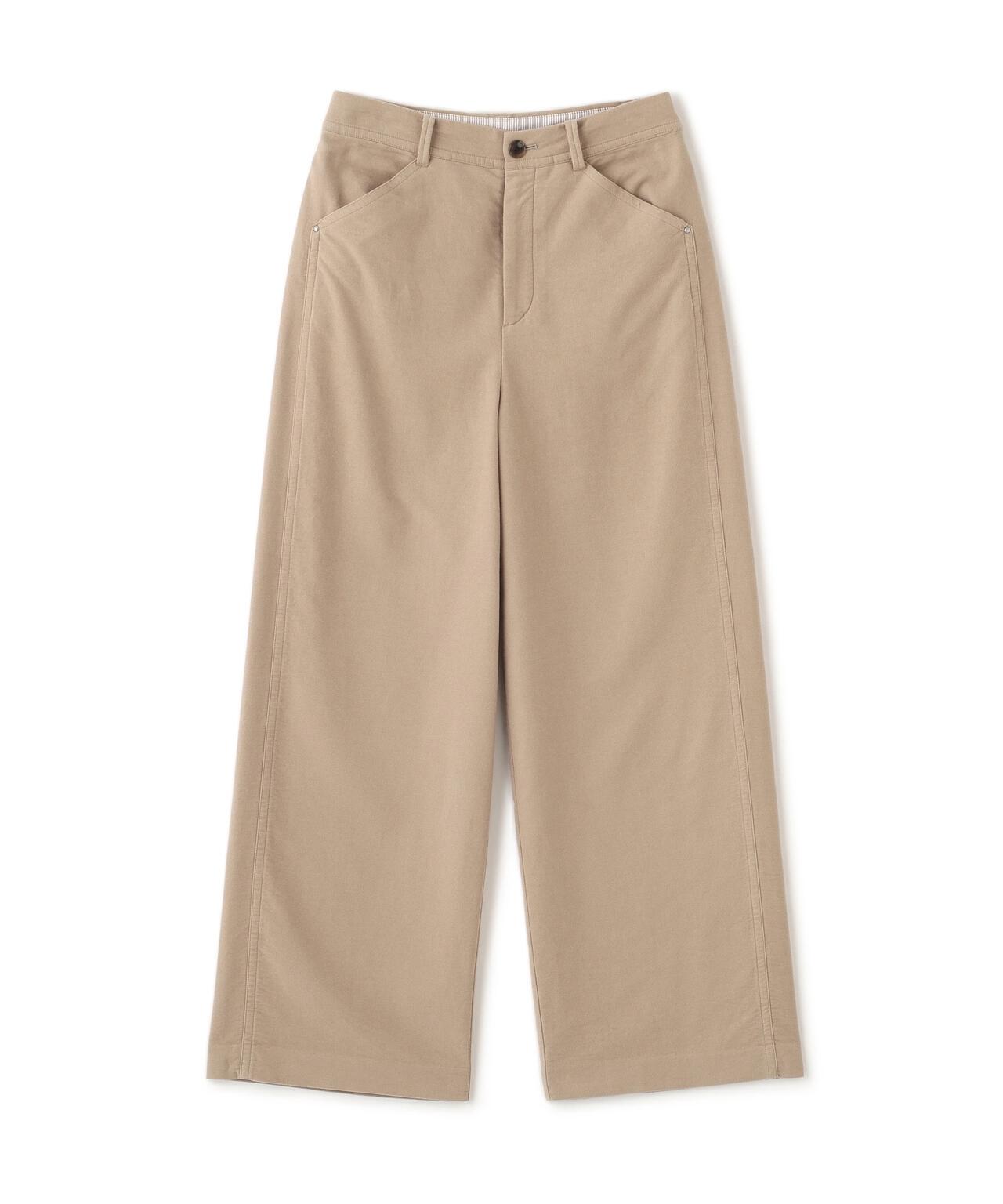 ストレッチエアリードットコードセミワイドパンツ